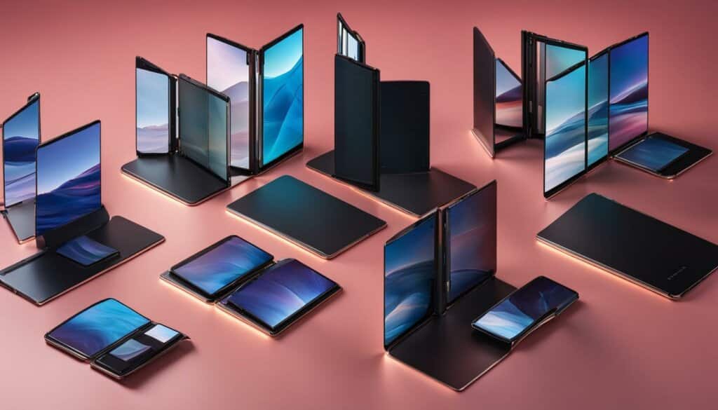foldable screen devices