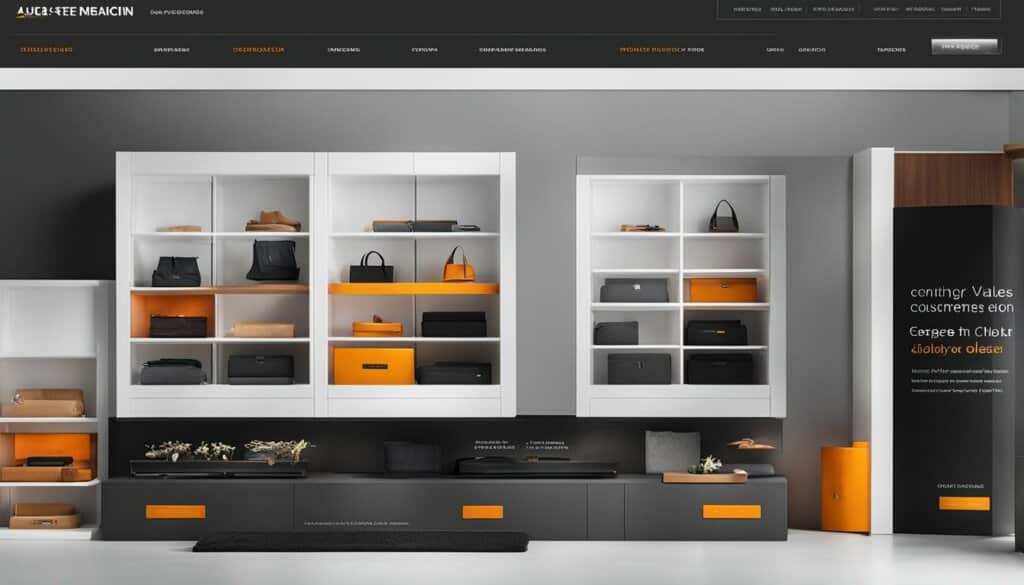 custom ecommerce website design