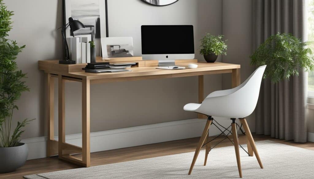 efficient home office desk