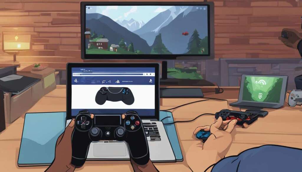 how to connect ps4 controller to pc wireless
