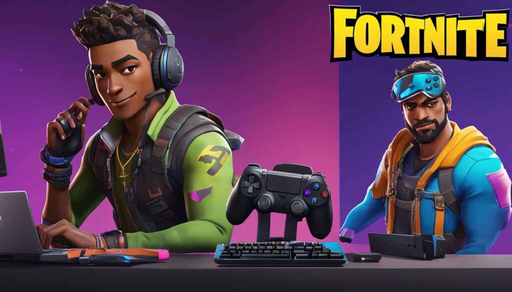 how to play with pc players on ps4 fortnite
