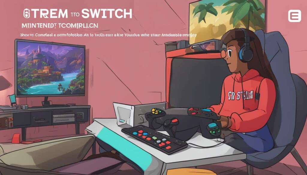 how to stream switch to pc