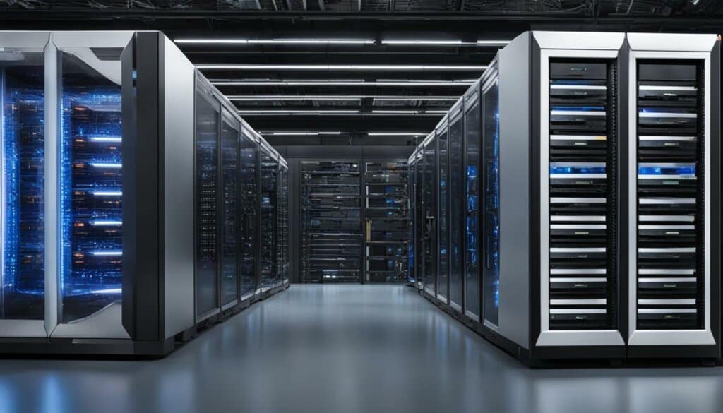 mainframe vs server