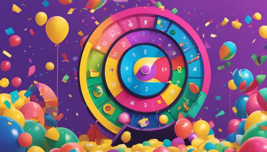 play Google Birthday Surprise Spinner