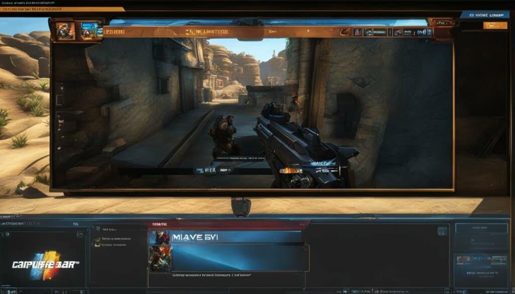 screenshot in games