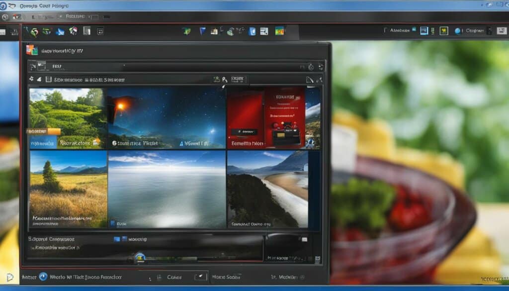 screenshot on Windows 7