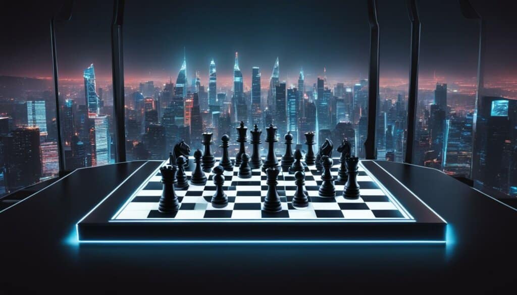 Chess simulation against ChatGPT