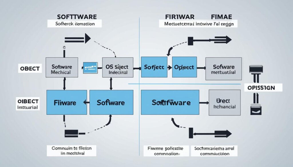 Software and firmware illustration