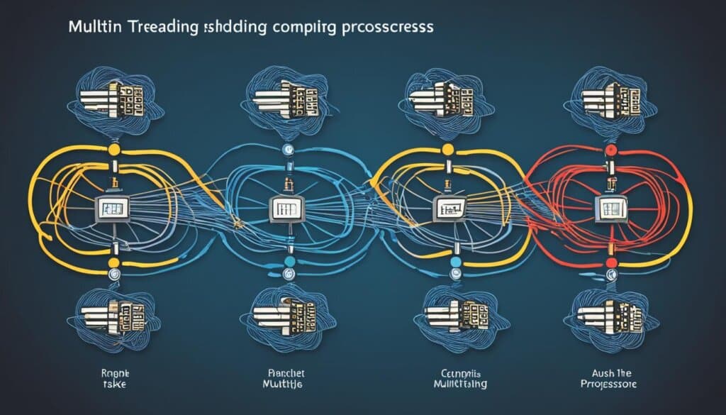 multithreading vs. multitasking vs. multiprocessing