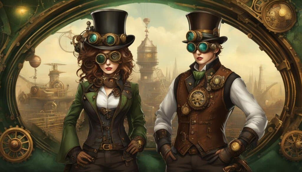 steampunk fashion and aesthetics image