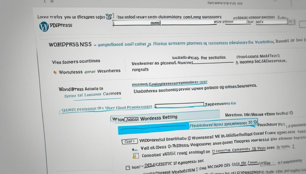 WordPress DNS settings