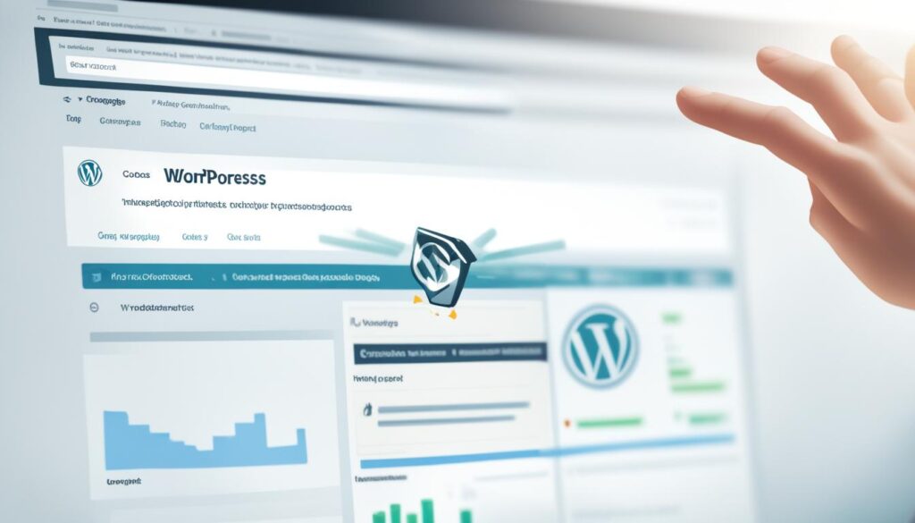 accessing WordPress page editor
