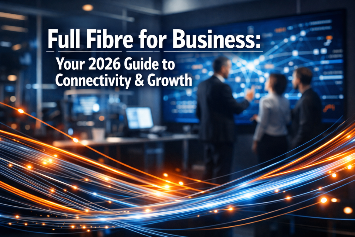 A Business Guide to Full Fibre Broadband: Benefits, Government Incentives, Installation Tips, and More