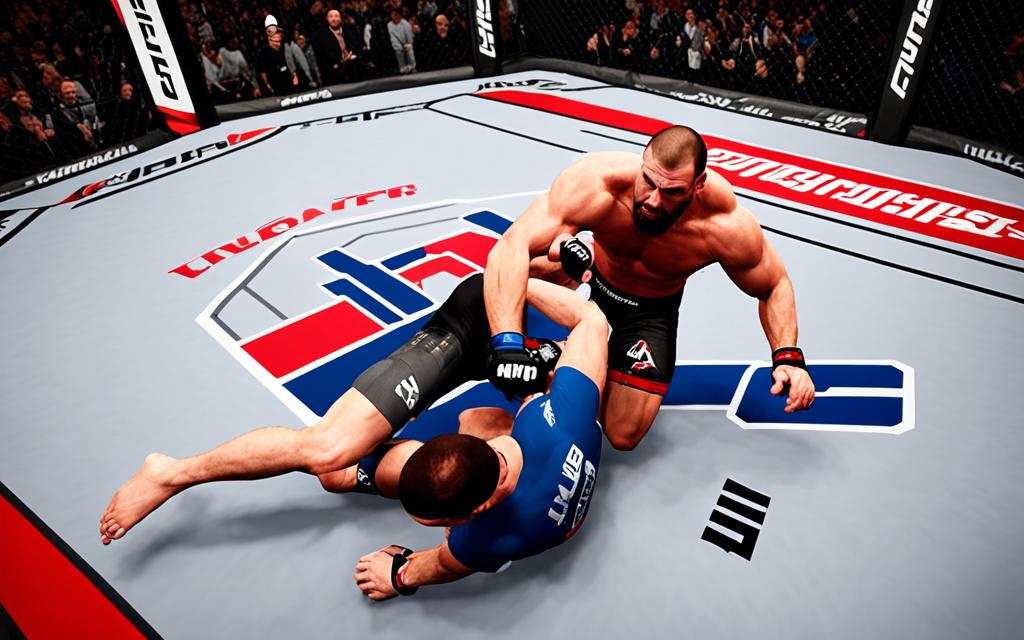 UFC 4 grappling controls