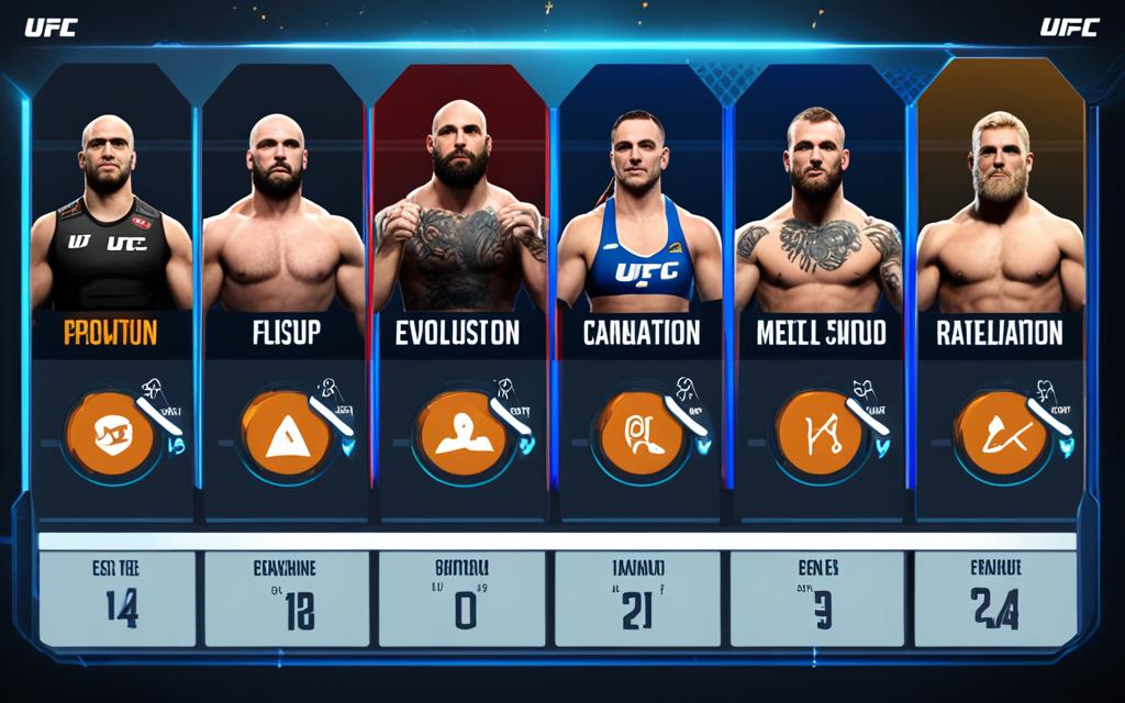evolution points and relationship system in UFC 4