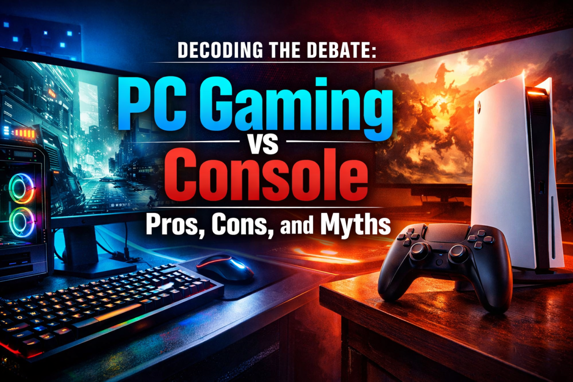Decoding the Debate: PC Gaming vs Console – Pros, Cons, and Myths