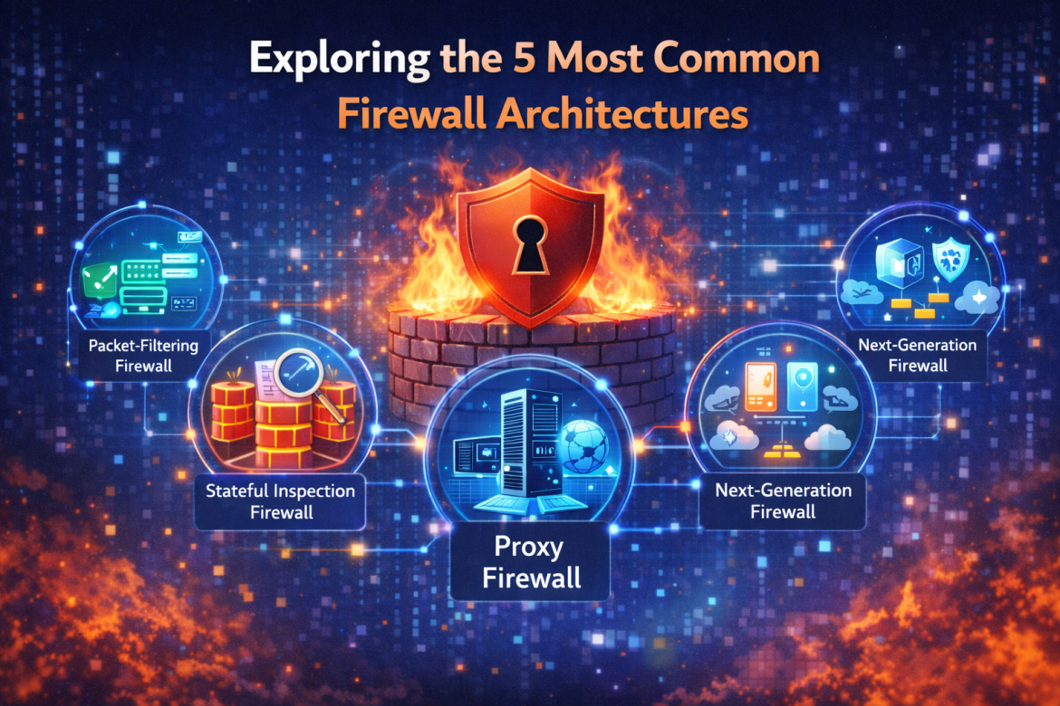 Exploring the 5 Most Common Firewall Architectures