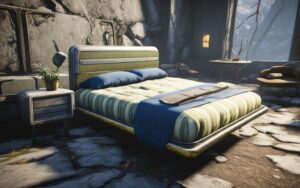 Simple Modern Bed Fallout 76