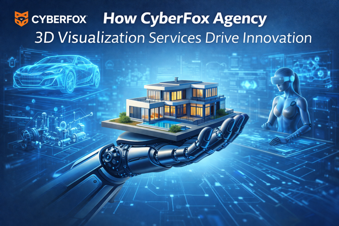 How CyberFox Agency 3D Visualization Services Drive Innovation