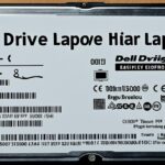 how to remove laptop hard drive dell