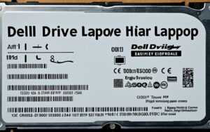 how to remove laptop hard drive dell