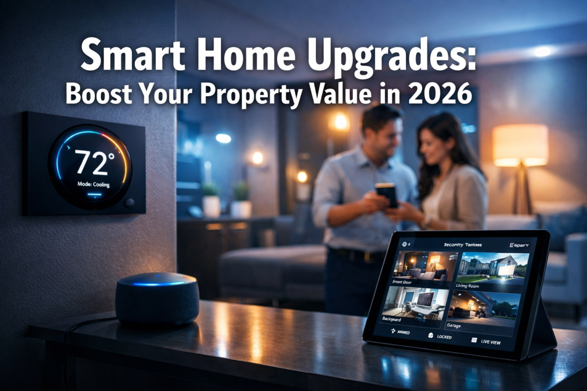 Implementing Smart Home Devices to Raise the Value of Your Property