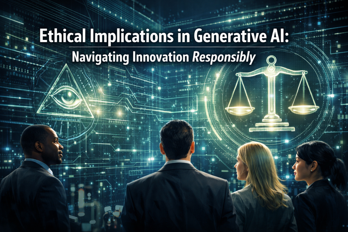 Ethical Implications in Generative AI: Balancing Innovation and Responsibility