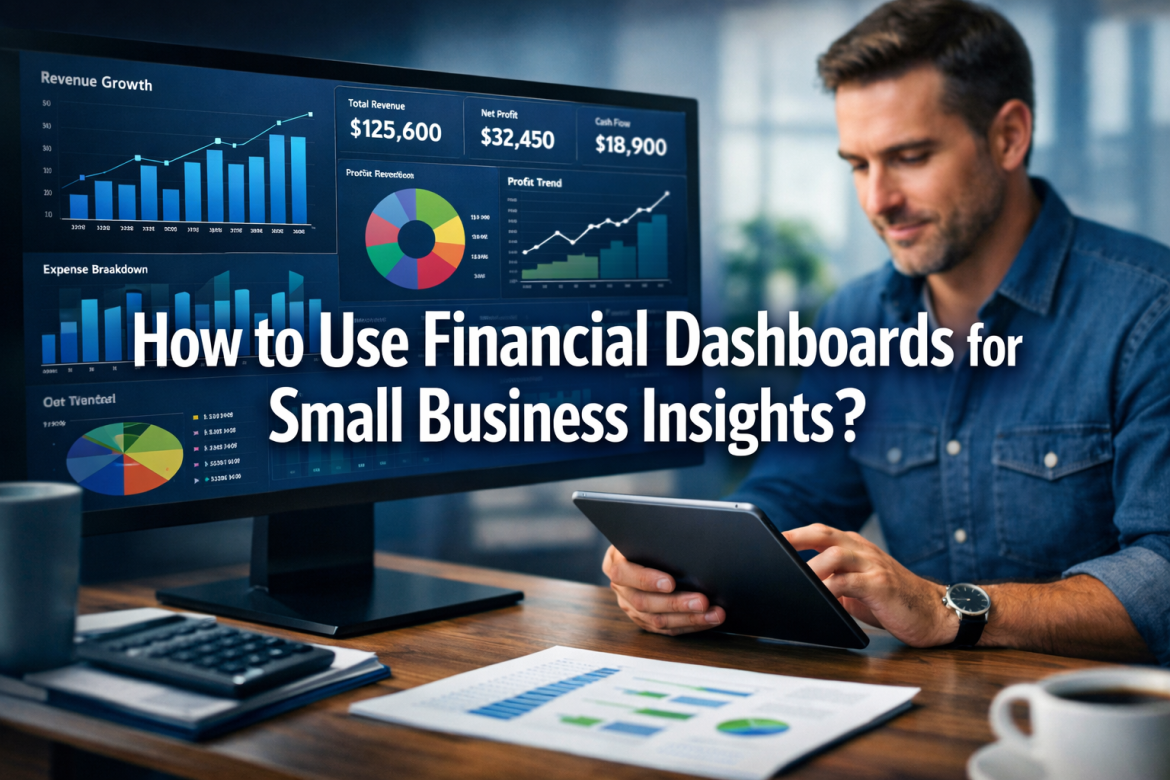 How to Use Financial Dashboards for Small Business Insights?