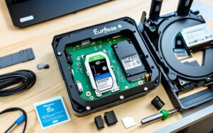 how to add hard drive to eufy homebase 3