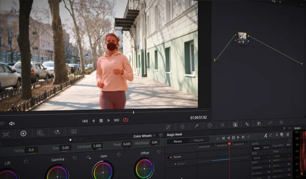 ai video masking tool davinci resolve