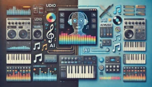 Comparison Between Udio vs Wondershare Filmora AI Music Generator