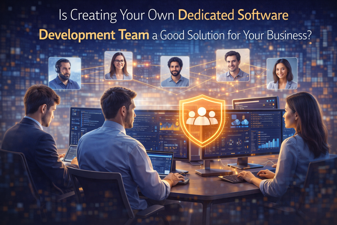 Is creating your own dedicated software development team a good solution for your business?