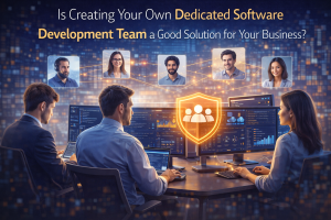 Is creating your own dedicated software development team a good solution for your business?