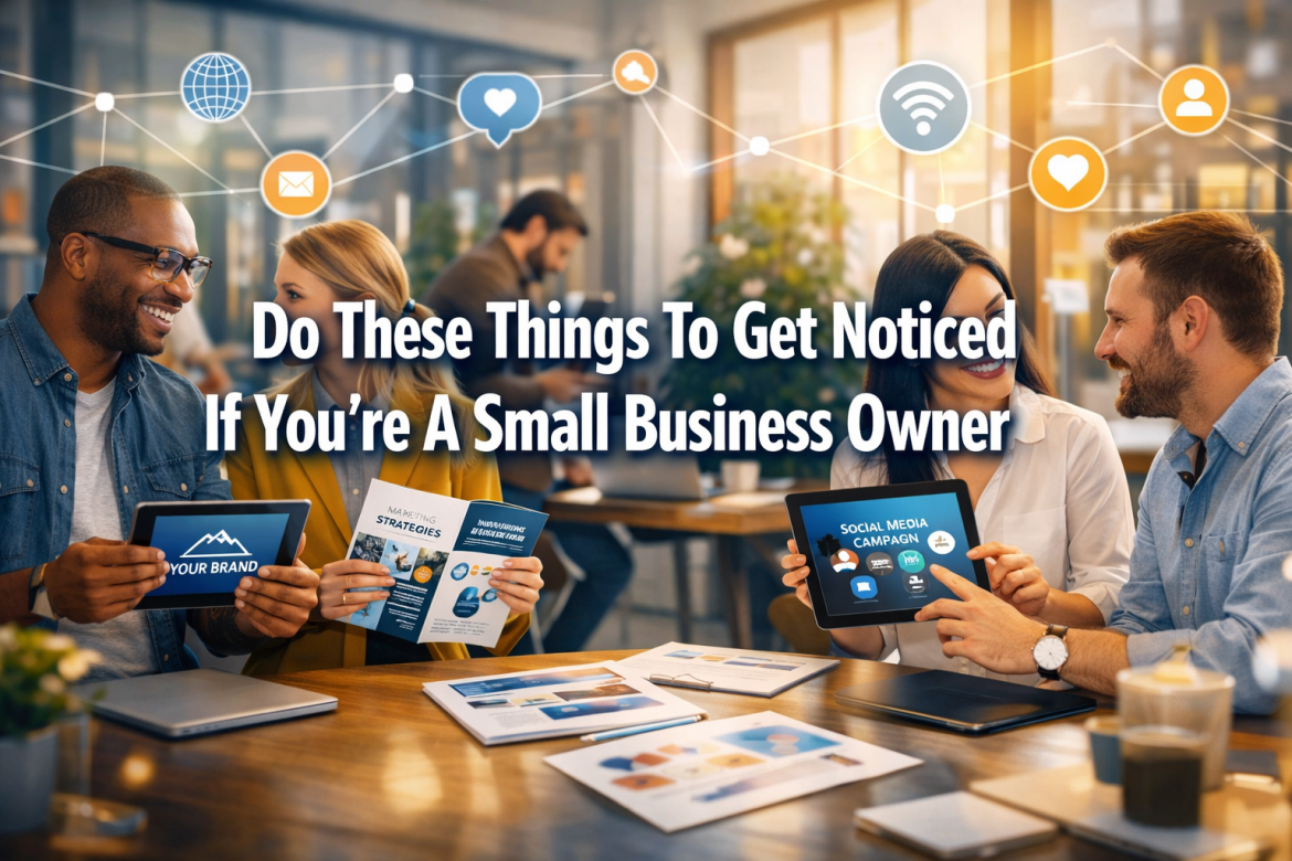Do These Things To Get Noticed If You're A Small Business Owner