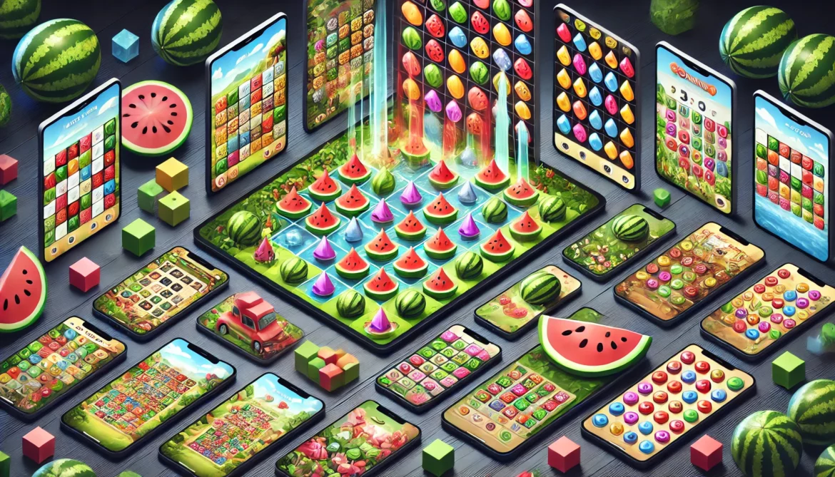 Comparative Analysis: Watermelon Game and Similar Puzzle Games