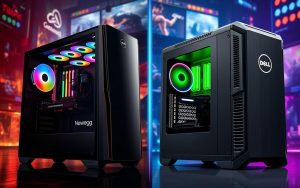 newegg or dell for a gaming pc build