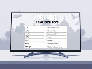 Fortnite PC System Requirements