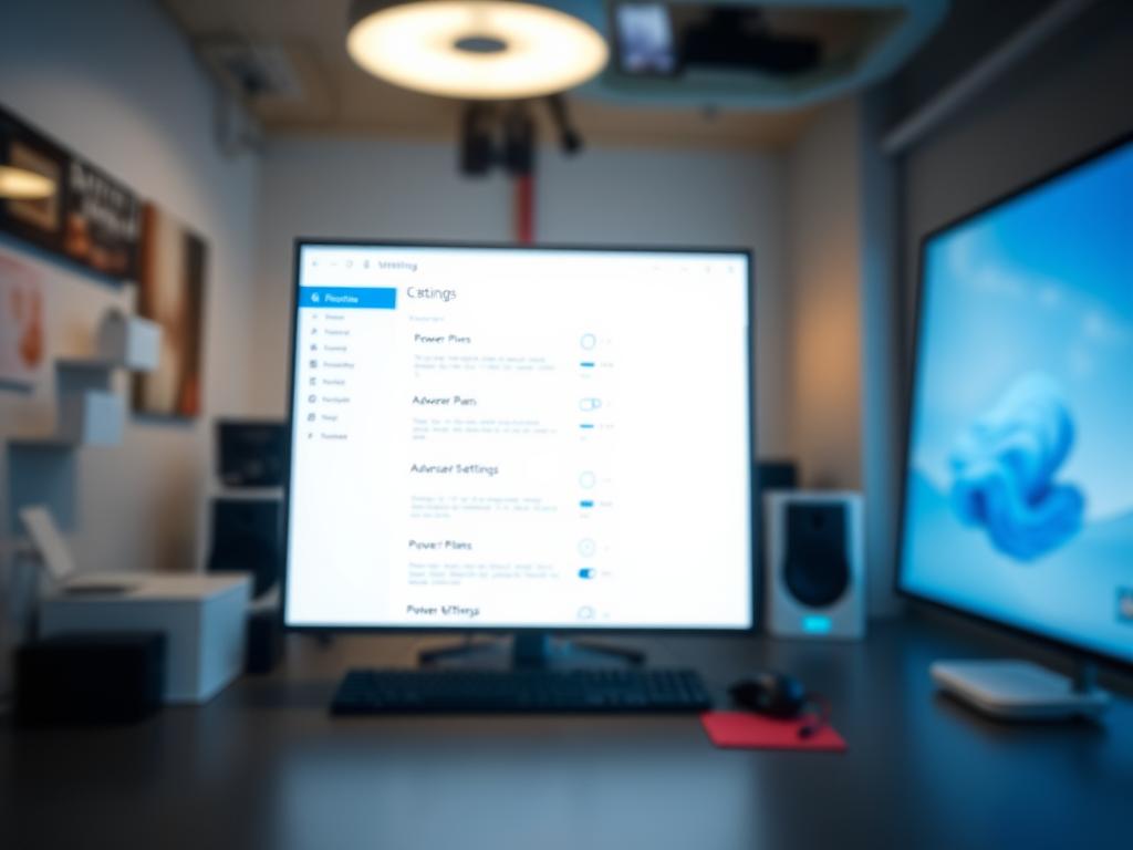 Windows Power Settings Configuration