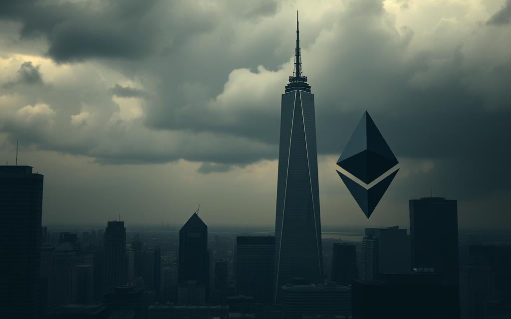 Ethereum price decline