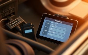 OBD-II scanner reset process