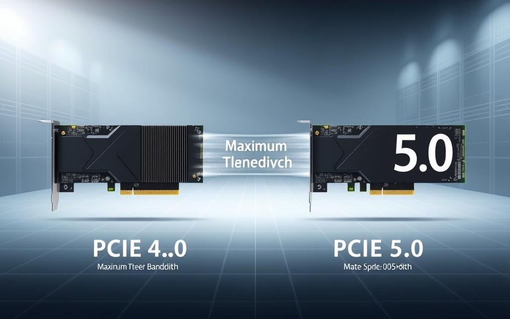 PCIe bandwidth comparison