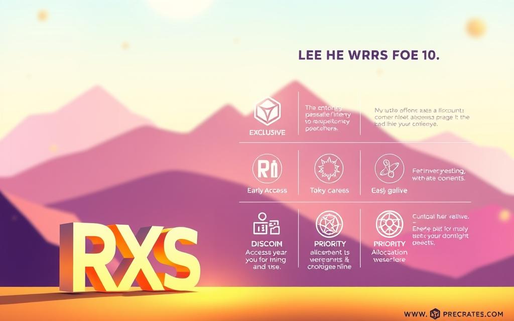 RXS presale benefits