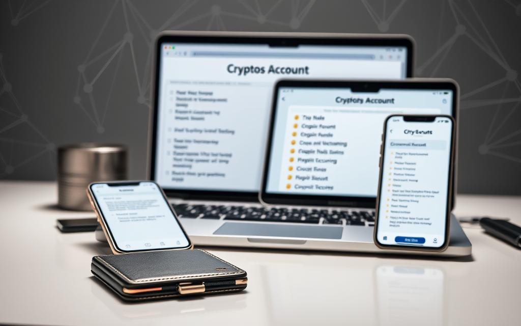 Secure crypto account tools