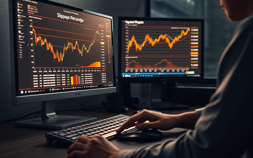 calculating crypto slippage percentage
