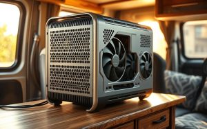 cooling and ventilation for camper desktop PC