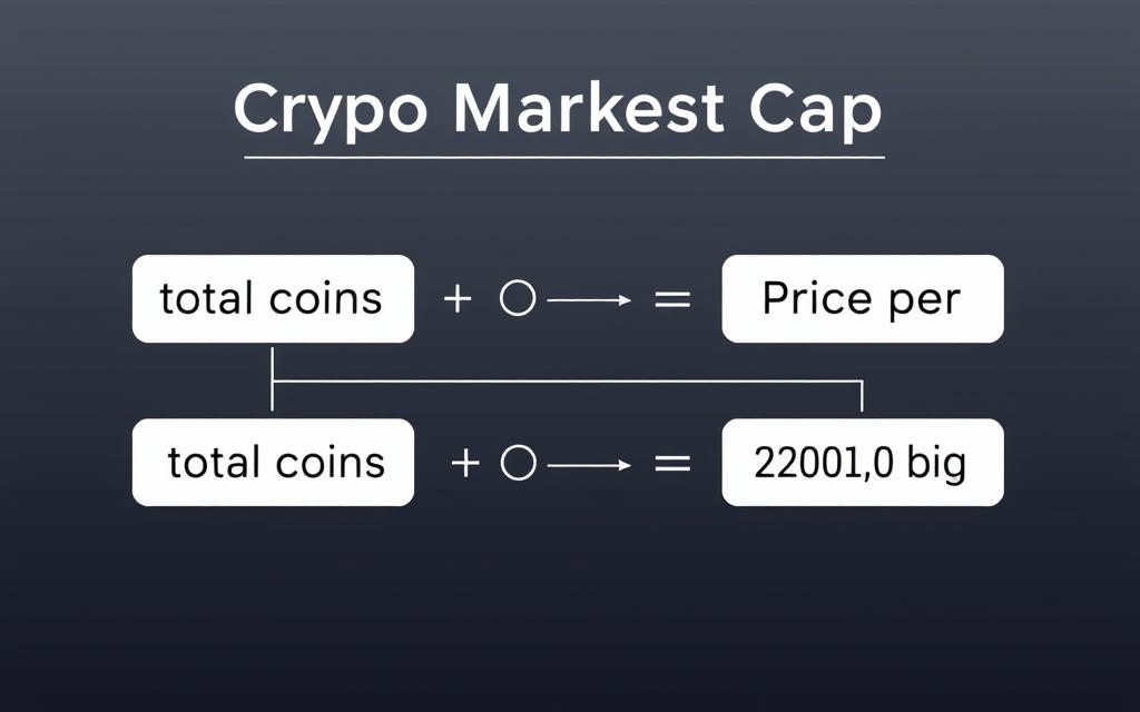 crypto market cap formula