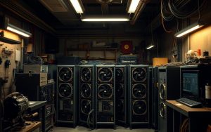 crypto mining noise mitigation