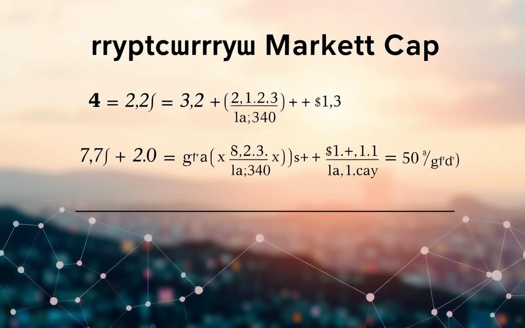 cryptocurrency market cap formula