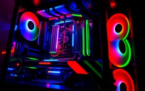does having your pcs light on ruin the computer