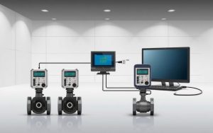 flow meter network configuration